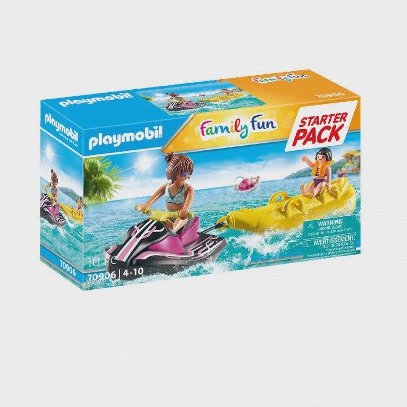 Playmobil: skuter wodny z bananową łodzią starter pack Family Fun - Noski Noski