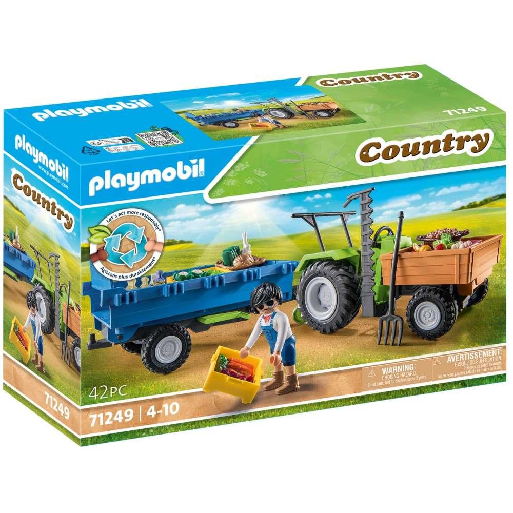 Playmobil: traktor z przyczepą Country - Noski Noski