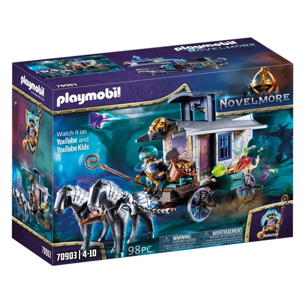 Playmobil: Violet Vale - Wóz kupiecki Novelmore - Noski Noski