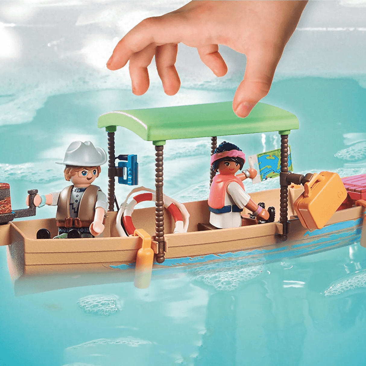 Playmobil: wycieczka łodzią do manatów Wiltopia - Noski Noski