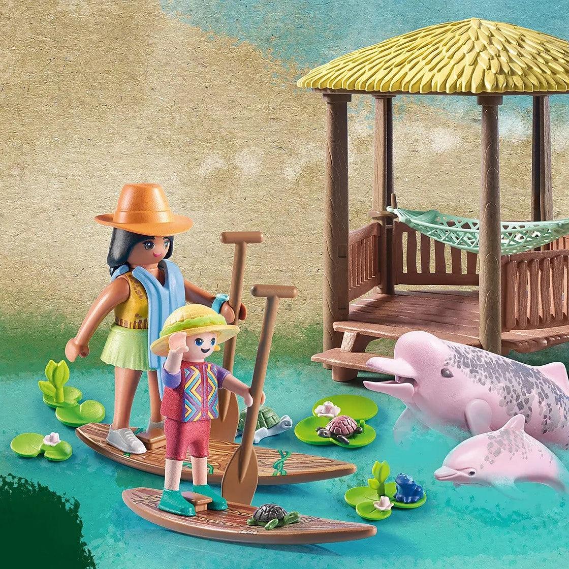 Playmobil: wyprawa z delfinami rzecznymi Wiltopia - Noski Noski