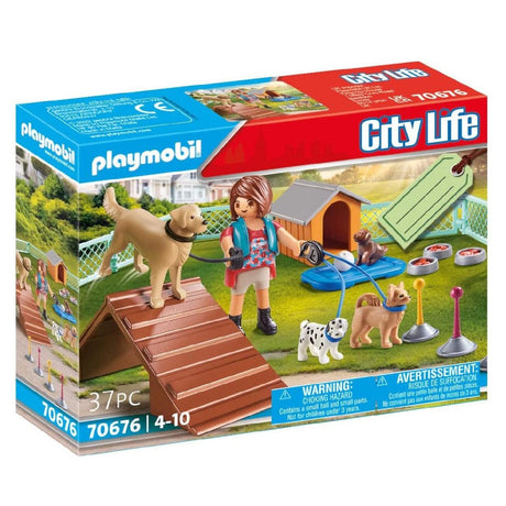 Playmobil: zestaw upominkowy Treserka Psów City Life - Noski Noski