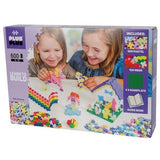 Plus-Plus: klocki Mini Pastel & Neon 600 el. + 2 płytki - Noski Noski