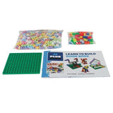 Plus-Plus: klocki Mini Pastel & Neon 600 el. + 2 płytki - Noski Noski