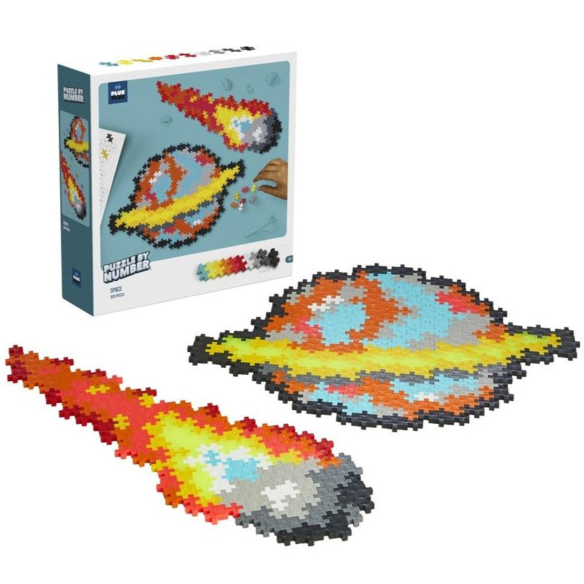 Plus-Plus: układanka kosmos Puzzle By Number 500 el. - Noski Noski