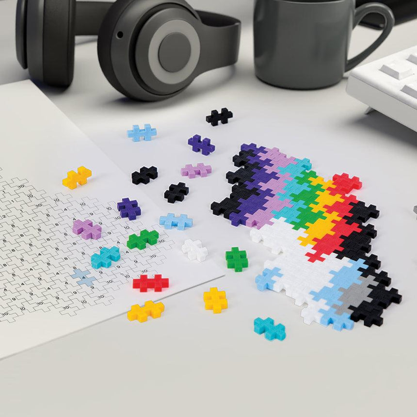 Plus-Plus: układanka tęcza Puzzle By Number 500 el. - Noski Noski