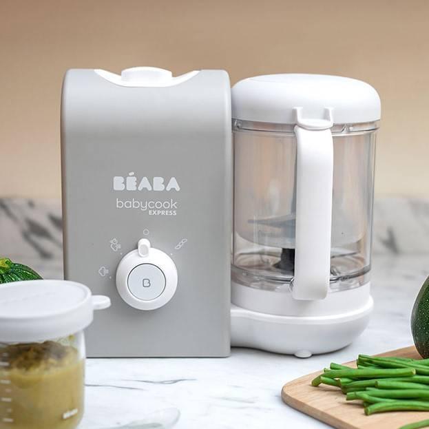 Beaba: wielofunkcyjne urządzenie do gotowania Babycook Express Velvet Grey - Noski Noski