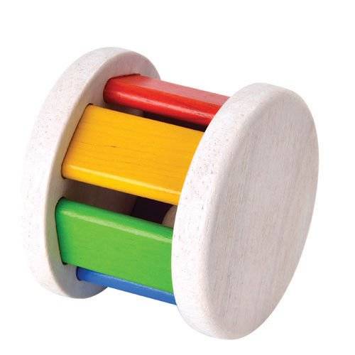 Plan toys: rainbow toy for babies roller