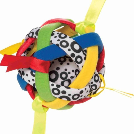 Grzechotka Manhattan Toy kolorowa sensoryczna dla niemowlaka