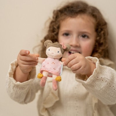 Little Holländer: Rosa Material Doll 10 cm