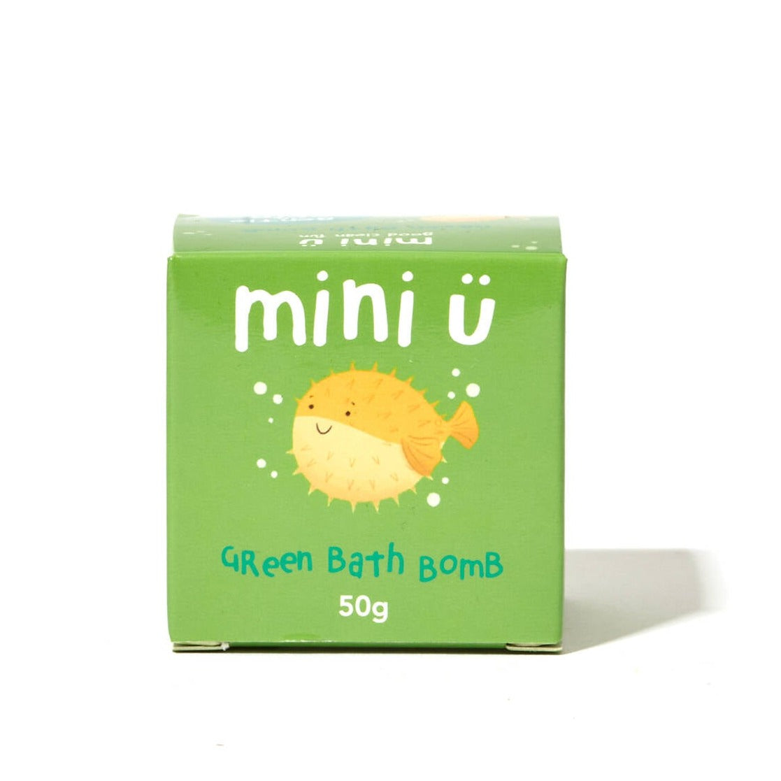 Mini U: Musogah for bathing with a surprise Green Bath bomb