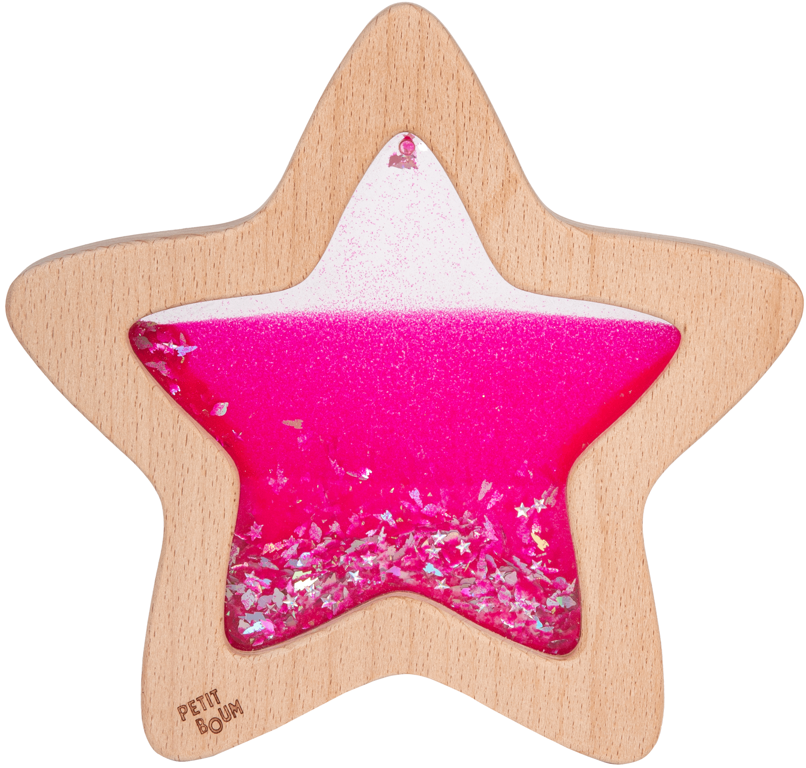 Petit Boum: un jouet sensoriel brillant dans l'étoile sombre
