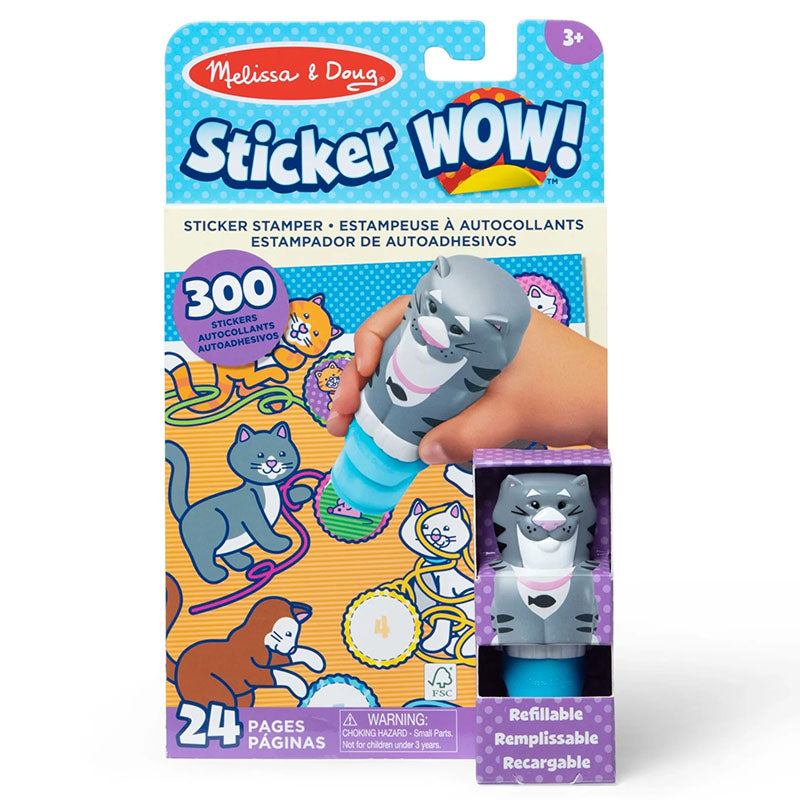 Melissa & Doug: Stamps with Sticker WOW stickers!