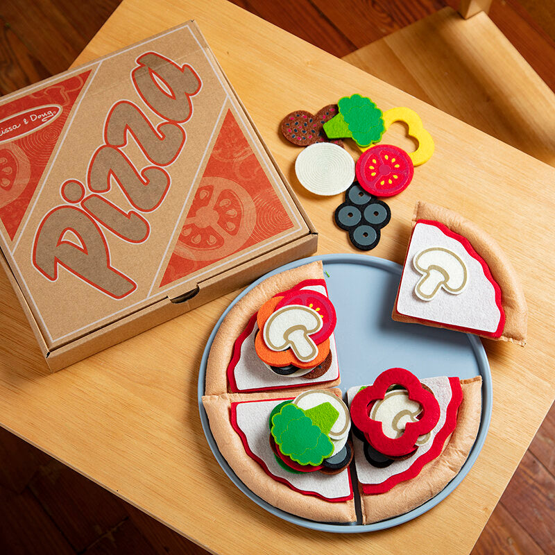 Melissa and doug: felt pizza for stacking