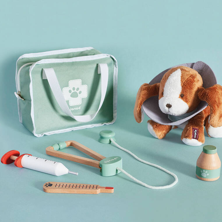 Janod: Veterinarian bag with accessories