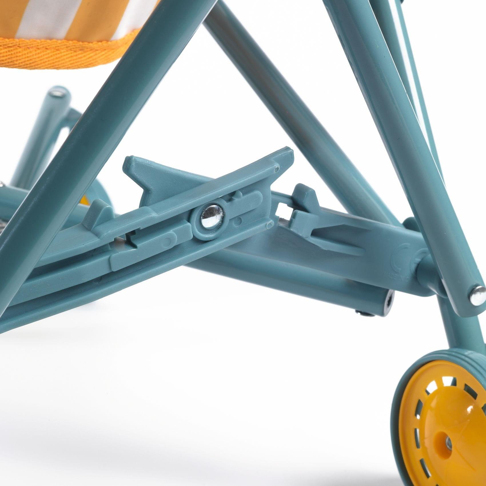 Pomea: wózek spacerowy dla lalek Żółty - Noski Noski