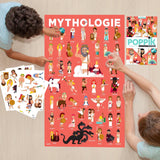 Poppik: plakat wyklejanka Mitologia - Noski Noski