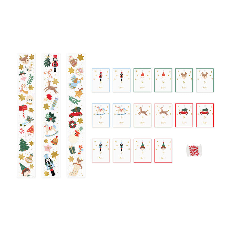 Partydeco: Merry Christmas stickers
