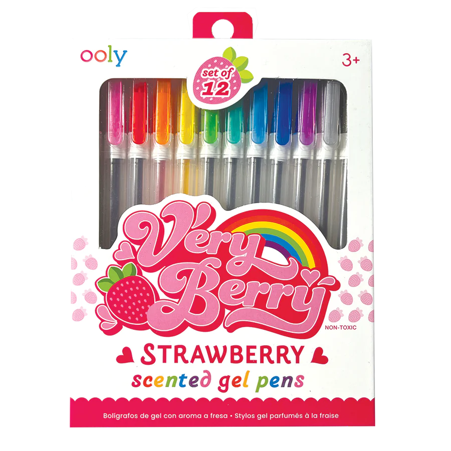 OOLA: Muy berry 12 gel bolígrafos 12 pcs.