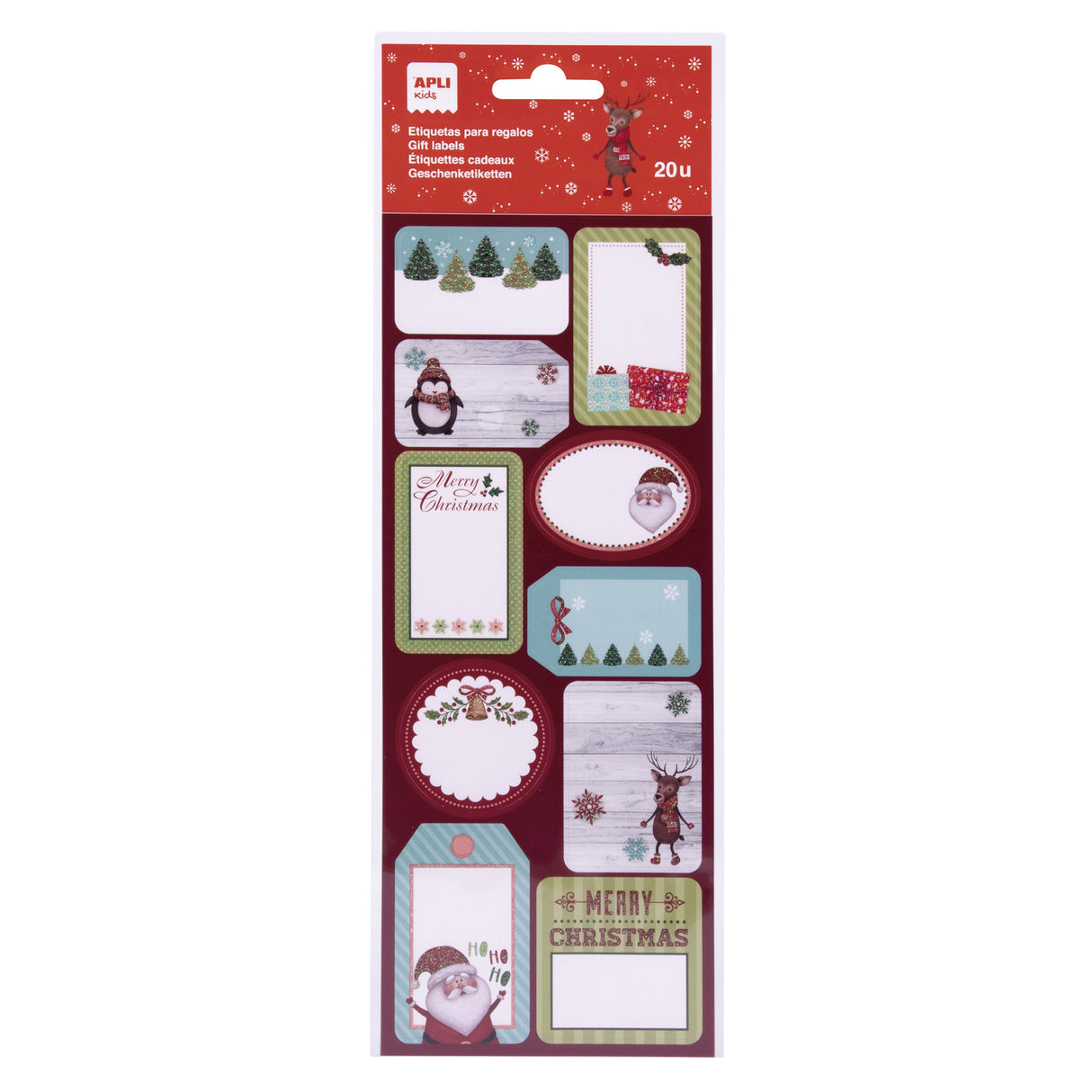 APLI KIDS: Christmas labels holidays