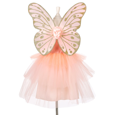 Souza!: kostium sukienka i skrzydła elf wróżka Annemarie 5-7 lat