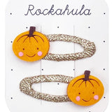 Rockahula Kids: spinki do włosów dynie Little Pumpkin Halloween