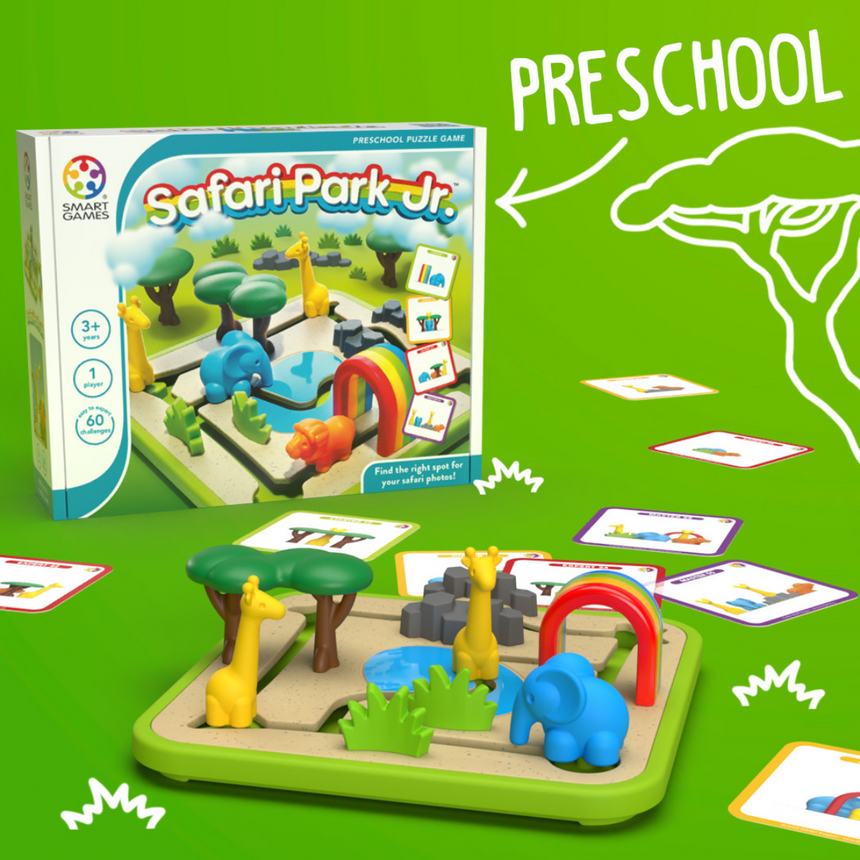 Gry Logiczne Iuvi Park Safari Jr Magnetyczna Gra Edukacyjna Smart Games