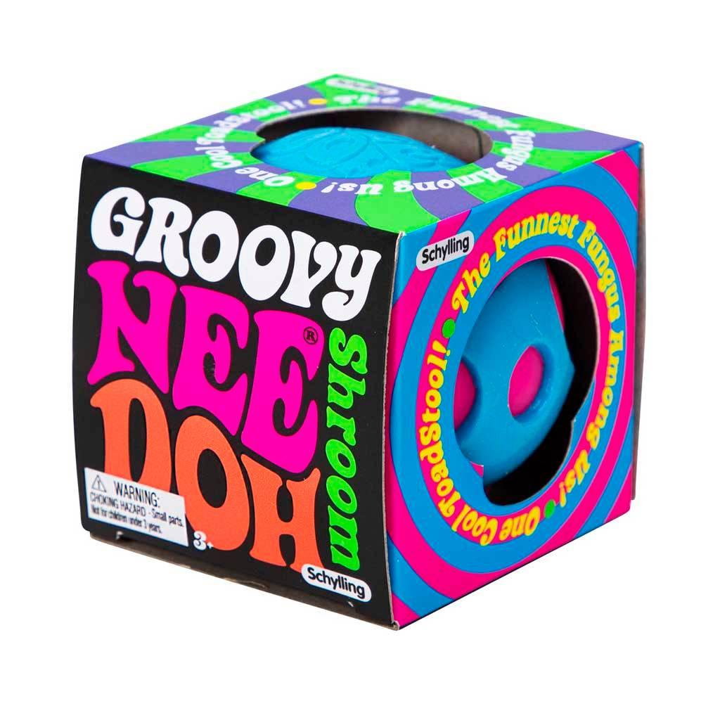 Schylling: sensoryczny gniotek The Groovy Shroom NeeDoh - Noski Noski