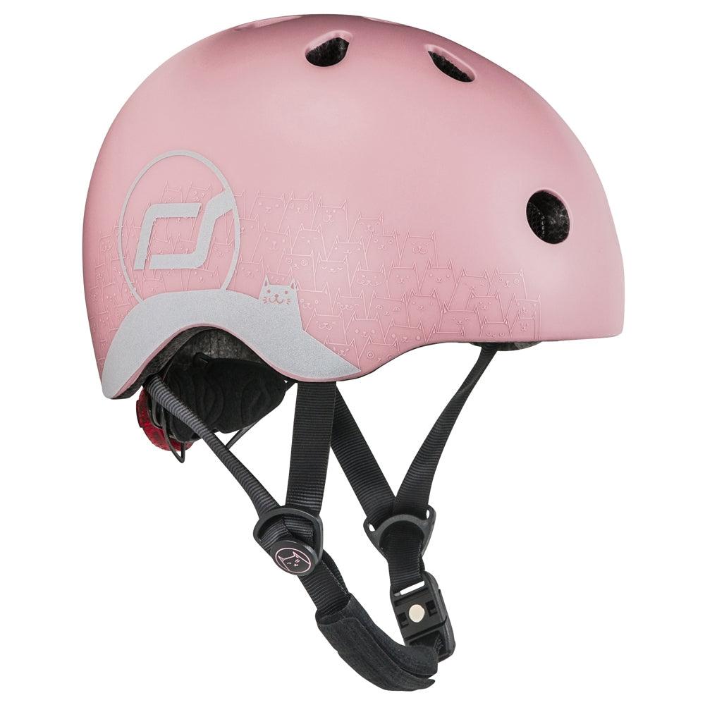 Scoot & Ride: kask z odblaskami dla dzieci Reflective XXS-S 1-5 lat - Noski Noski