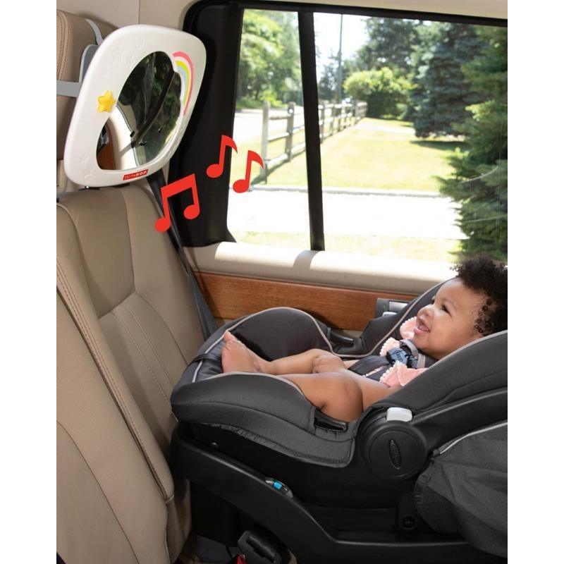 Skip Hop: interaktywne lusterko samochodowe do obserwacji dziecka Entertainment Car Mirror - Noski Noski