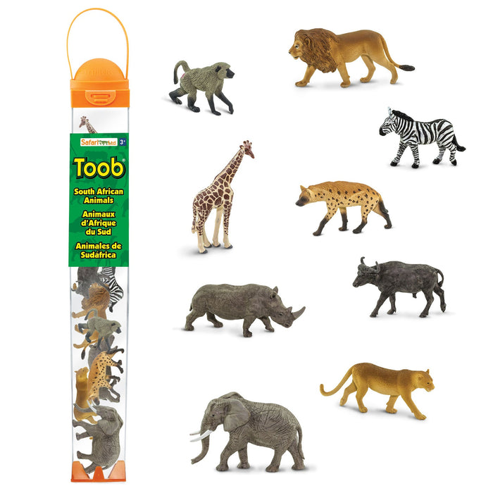 Safari Ltd: figurki w tubie Zwierzęta Południowej Afryki Toob 9 szt.