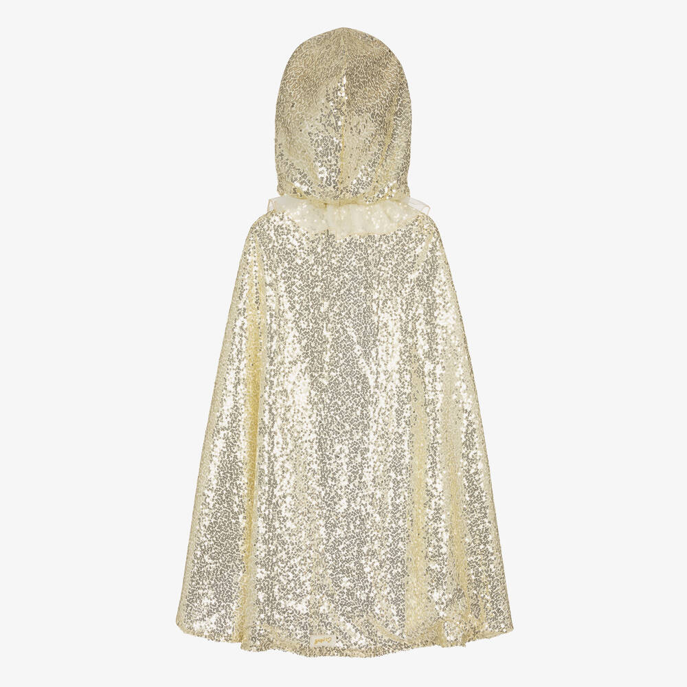 Souza!: kostium złota peleryna z kapturem księżniczka Amelia