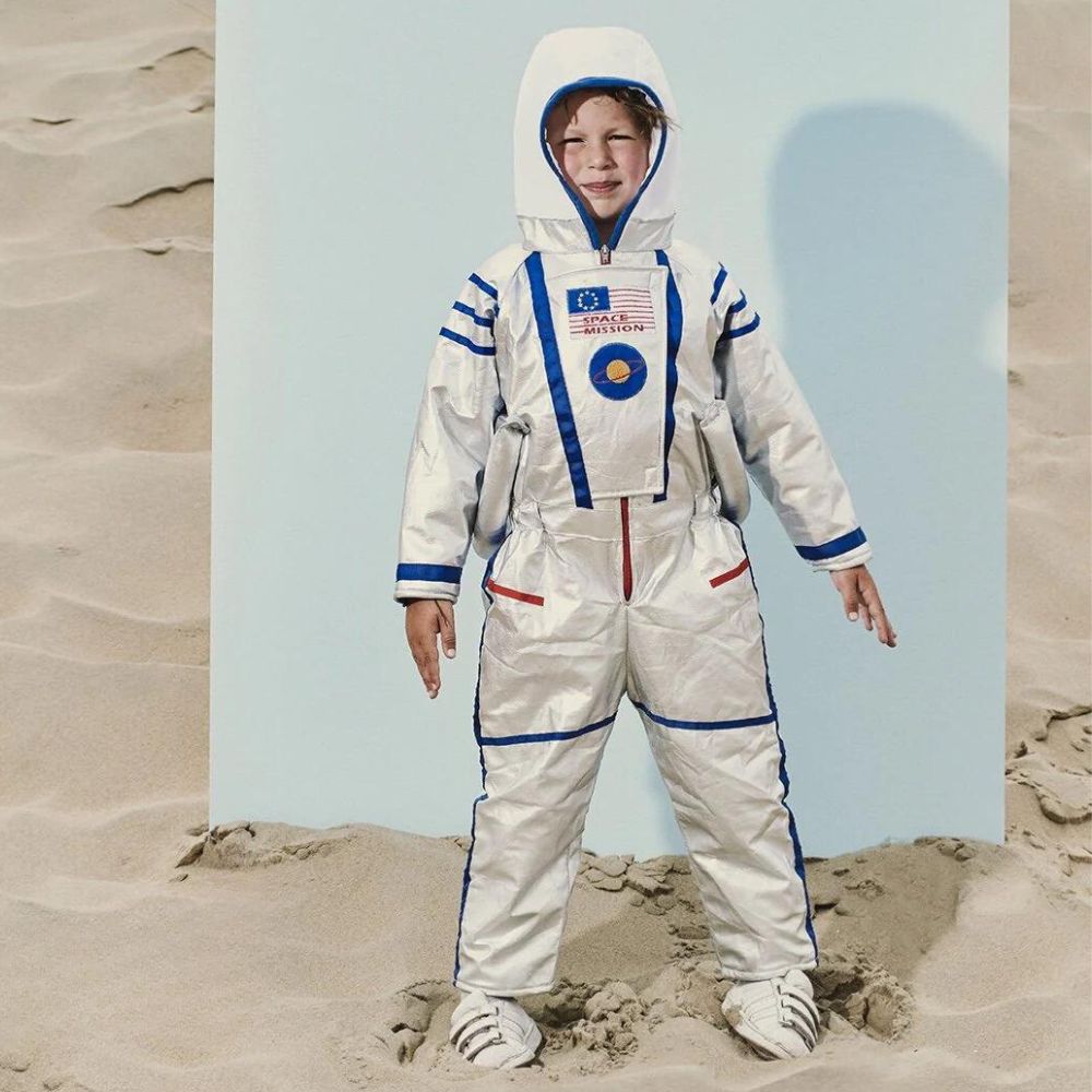 Souza!: Silver astronaut Spaceman costume