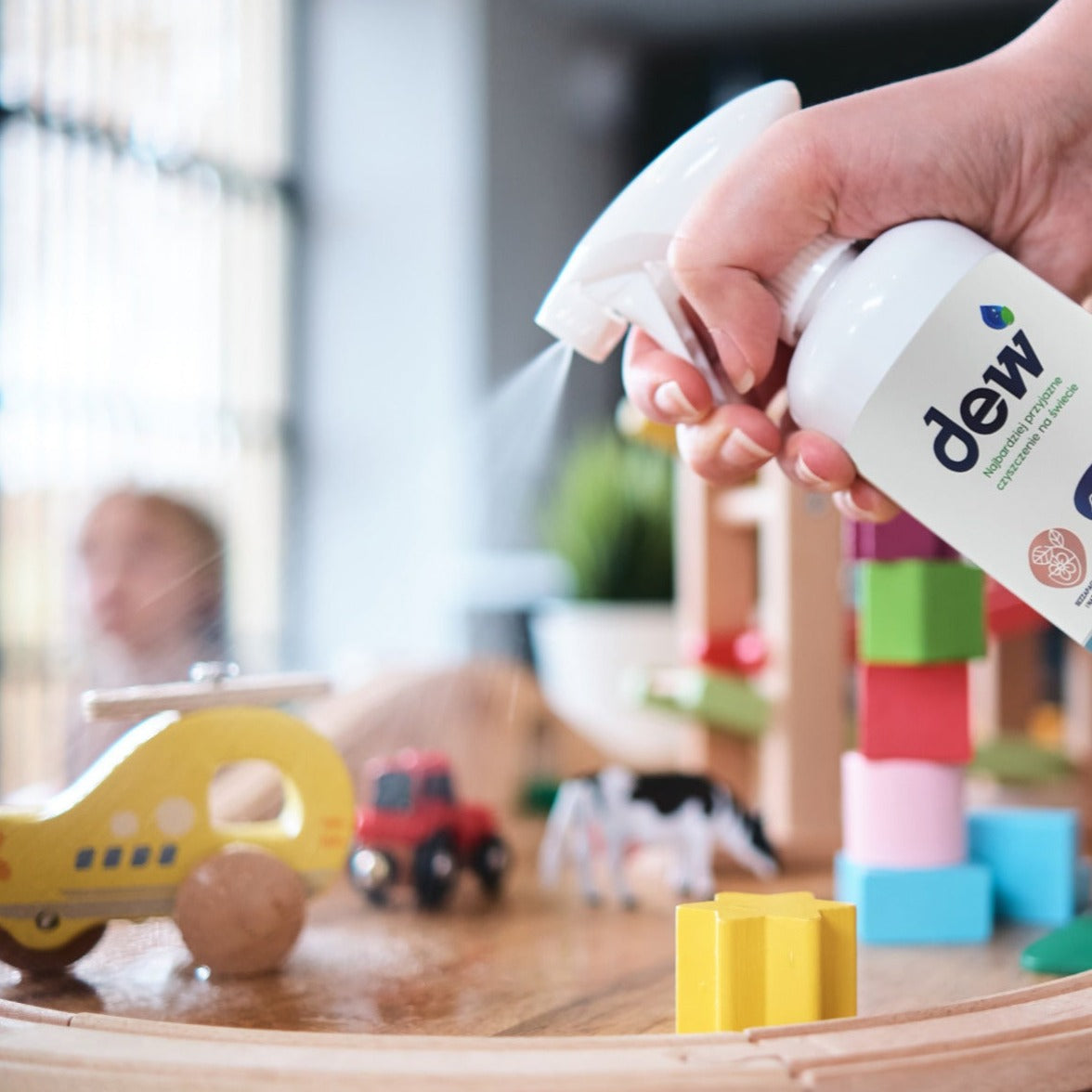 DEW: Desinfizierte Maßnahme für Spielzeug und andere Oberflächen von Kindern 500 ml