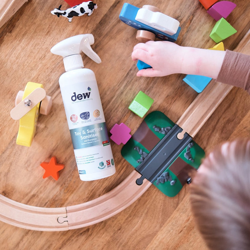 Dew: środek dezynfekujący do zabawek i innych powierzchni Child Care 2,5 l