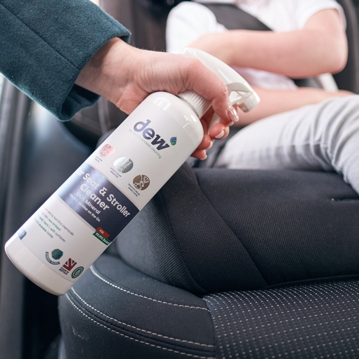 Dew: Mesure de nettoyage pour les sièges d'auto et les chariots de garde d'enfants 500 ml