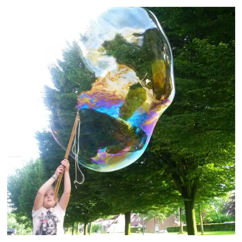 BubbleLab: duży zestaw gigantyczne bańki mydlane Party Fun - Noski Noski