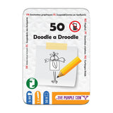 The Purple Cow: podróżna łamigłówka 50 Doodle A Droodle - Noski Noski
