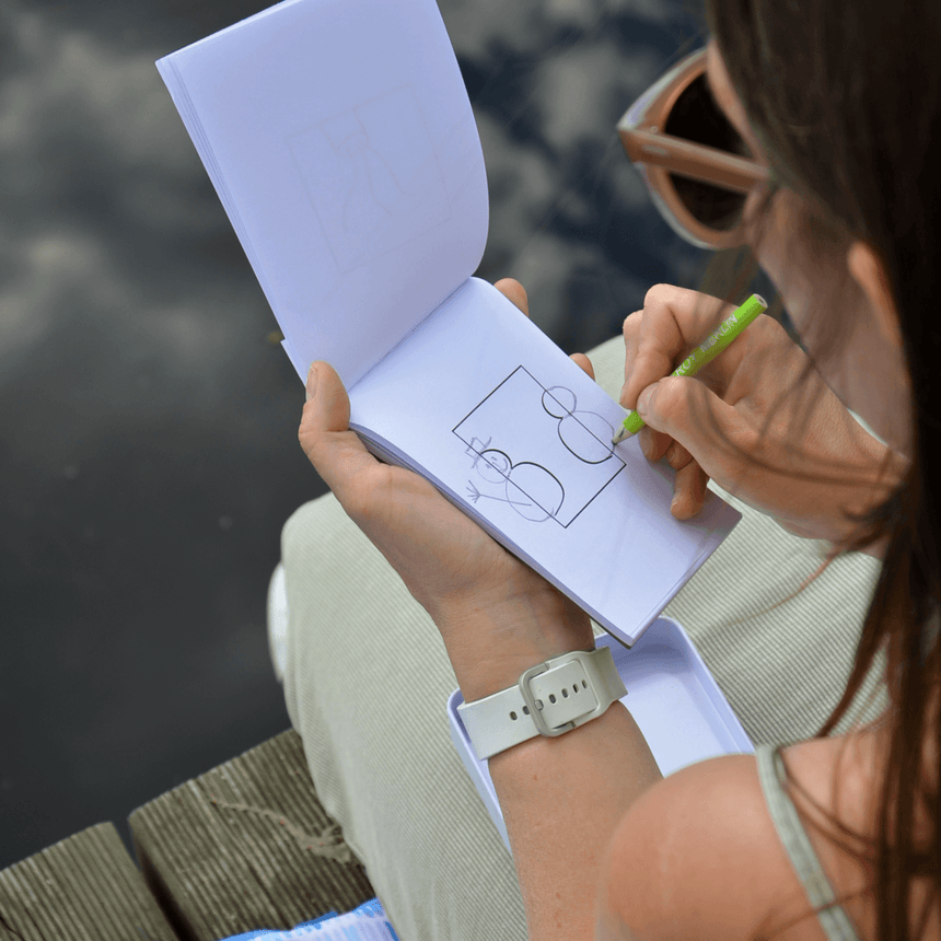 The Purple Cow: podróżna łamigłówka 50 Doodle A Droodle - Noski Noski
