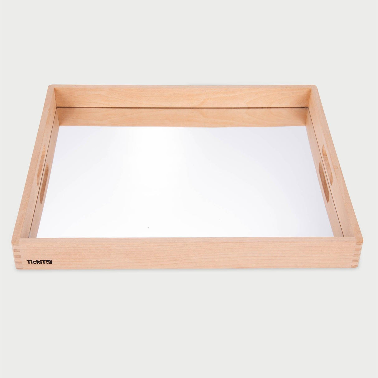 TickiT: lustro odkrywców Wooden Mirror Tray - Noski Noski