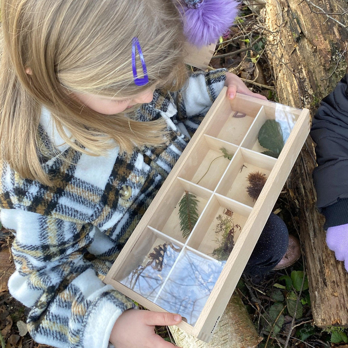 TickiT: pudełka odkrywców Wooden Discovery Boxes 3 el - Noski Noski