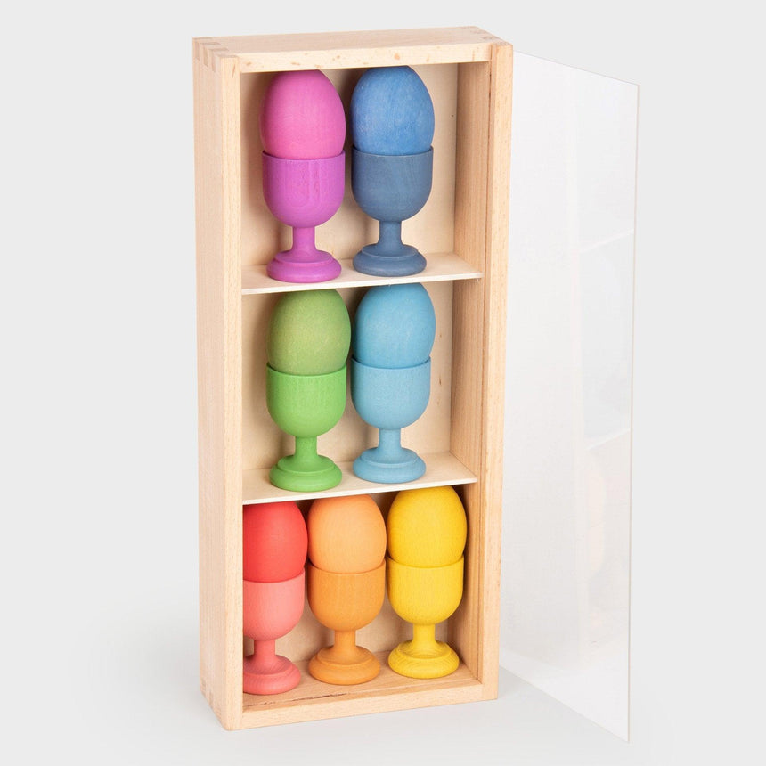 TickiT: pudełka odkrywców Wooden Discovery Boxes 3 el - Noski Noski