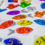 TickiT: rybki do nauki liczenia Rainbow Gel Number Fish 21 el. - Noski Noski