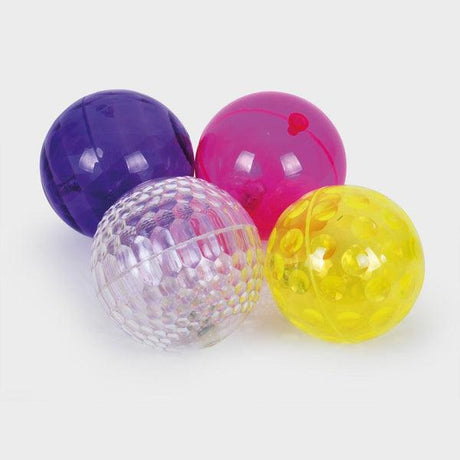 TickiT: świecące piłki sensoryczne Sensory Flashing Balls Textured 4 el. - Noski Noski