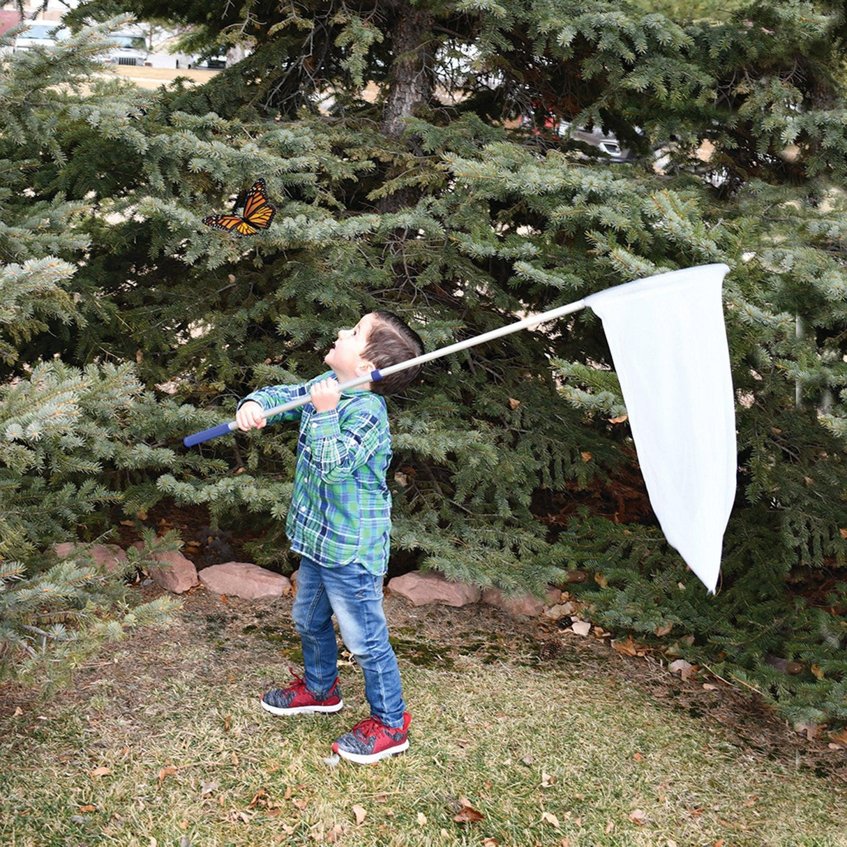 TickiT: teleskopowa siatka na motyle Telescopic Sweep Net - Noski Noski