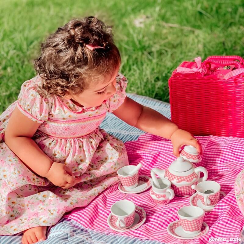 Tidlo: kosz piknikowy Picnic Tea Set - Noski Noski