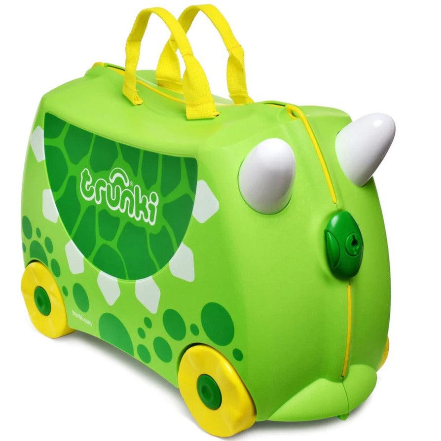 Trunki: jeżdżąca walizka dla dzieci dinozaur Dudley - Noski Noski