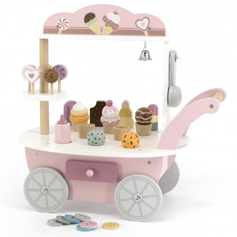 Viga Toys: Store Cukiernia helado Parlour Polarb 3In1