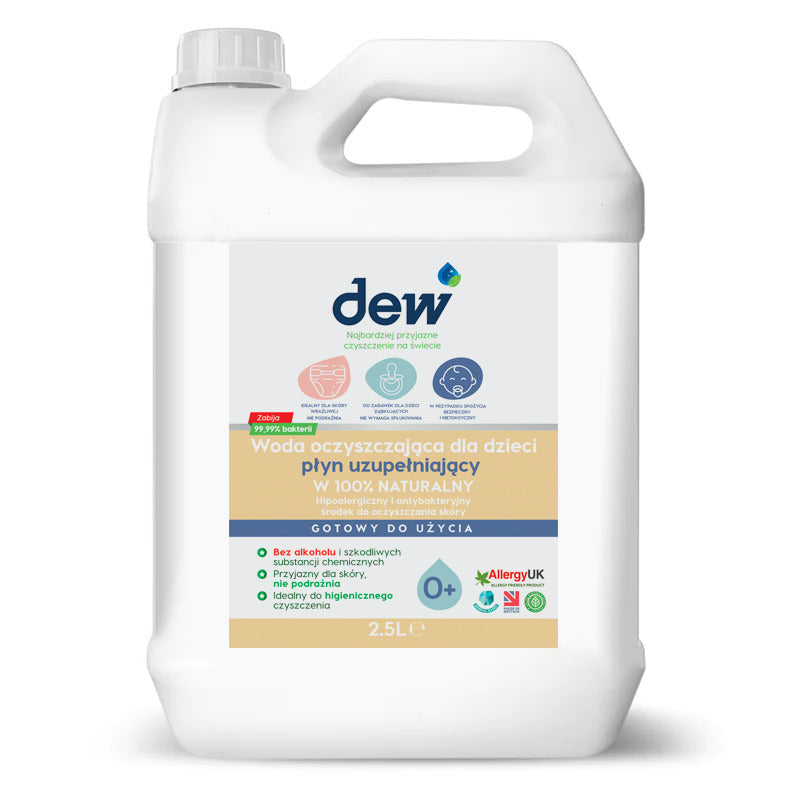 Dew: Cleansing water for children Child Care 2.5 L