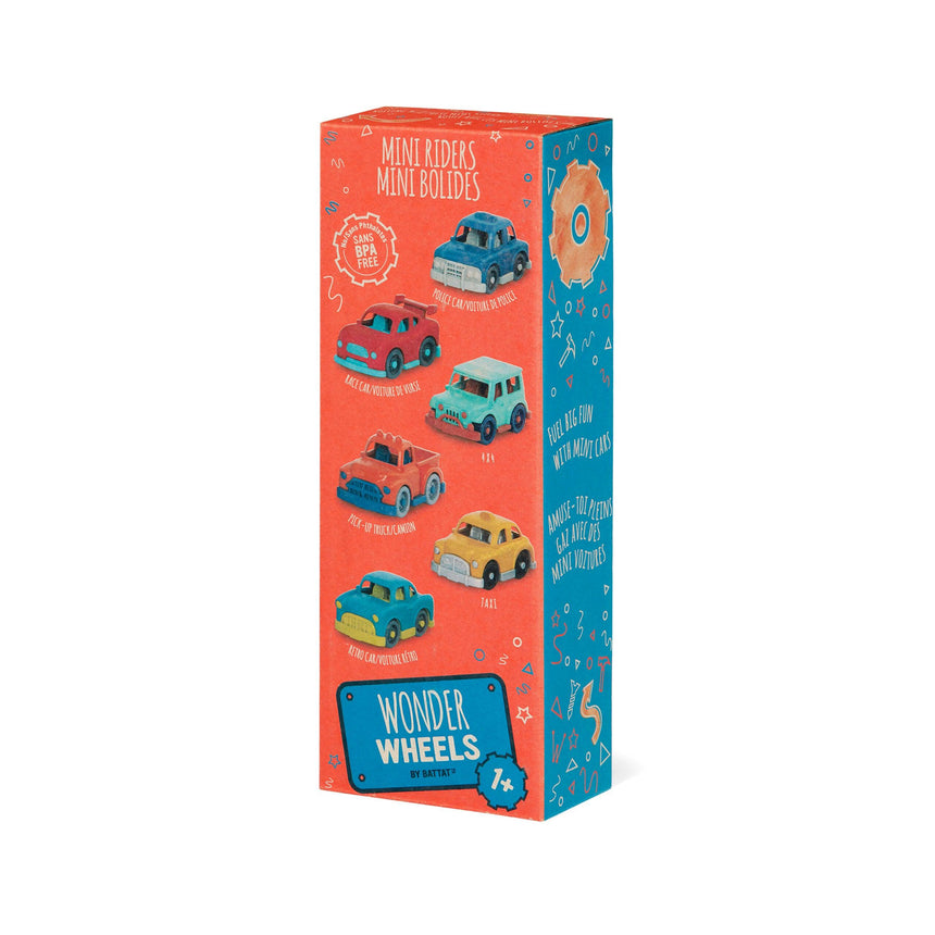 Wonder Wheels: małe autka 6 Mini Riders - Noski Noski